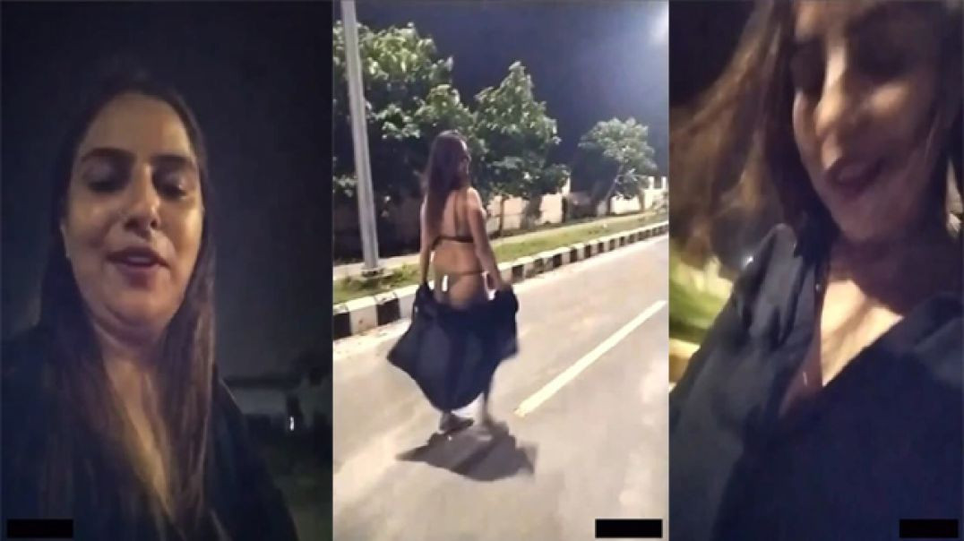 Real leaked striping highways indian couple video